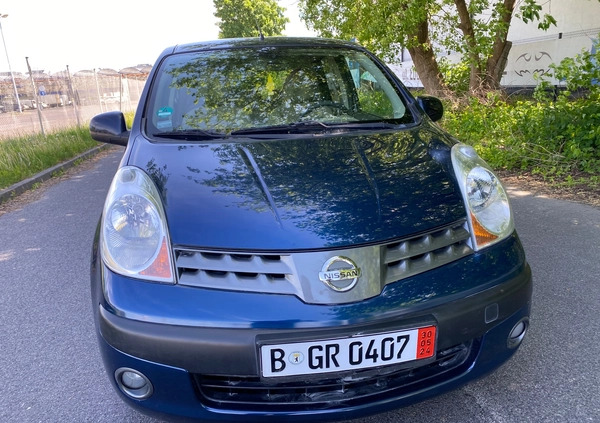 Nissan Note cena 11999 przebieg: 132500, rok produkcji 2006 z Obrzycko małe 466